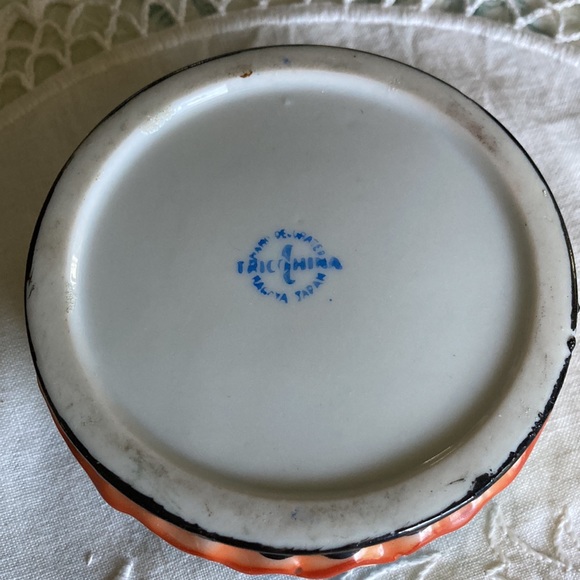 Vtg. doll dresser container/decoration, perfect—blk, or, yel, blue, gr, br.  $20 - Picture 8 of 10